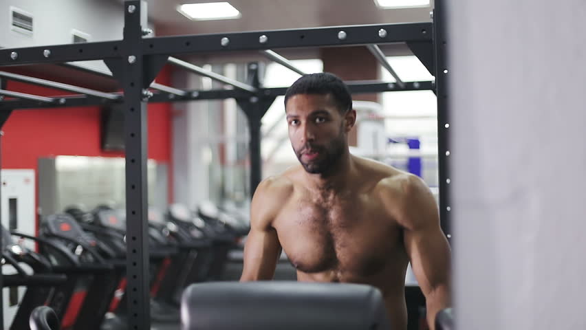 Nude Black Men At The Gym
